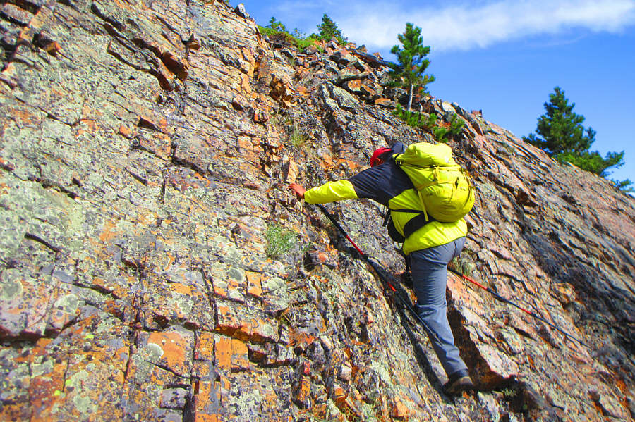 Best scrambling of the day!