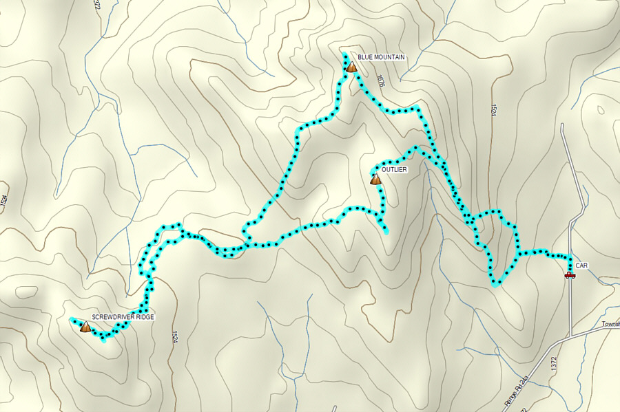 A nice front-country trip when weather further west is not so nice.