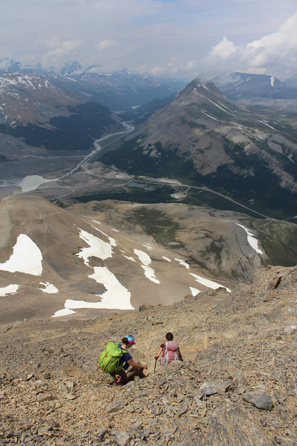Nobody brought helmets!