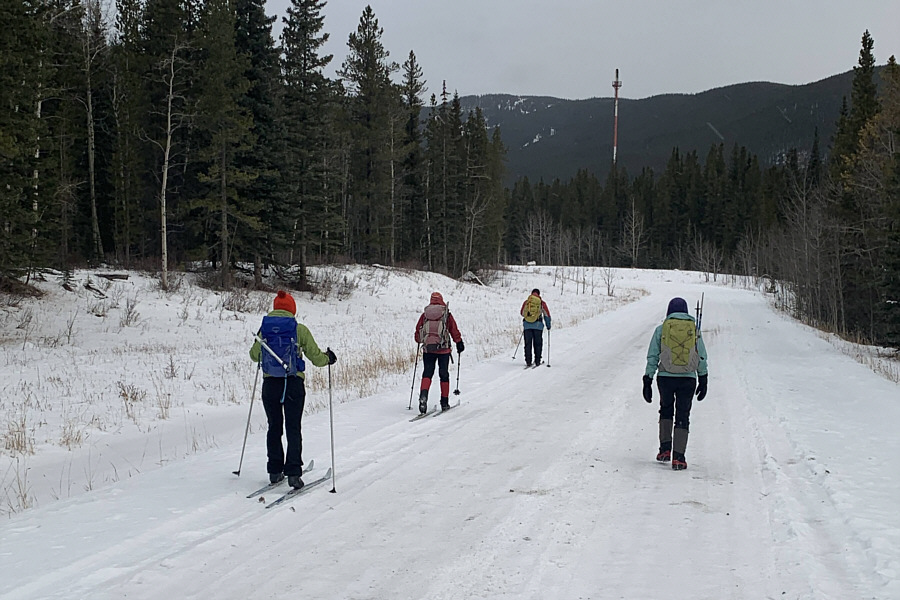 I guess that's why this road isn't that popular with skiers!