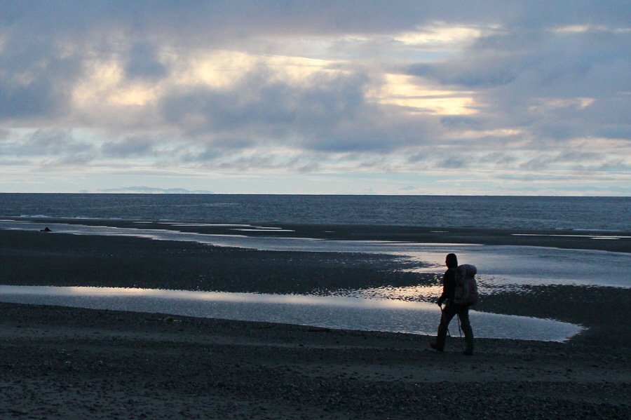 I think those mountains on the horizon are still in BC.