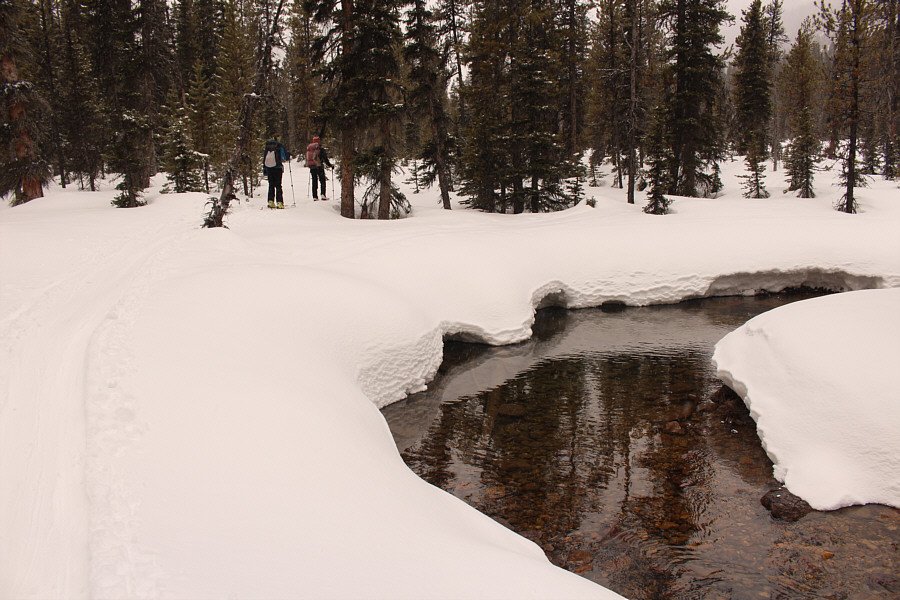 Skiers fall into the water more often than you might think!