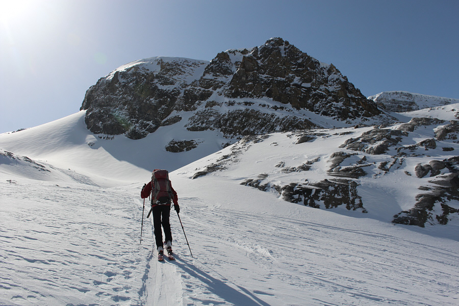 The skin track never felt too steep.