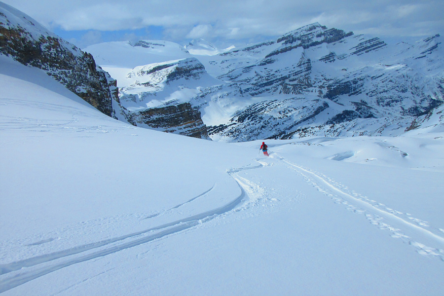 Better than skiing at a resort and no crowds!