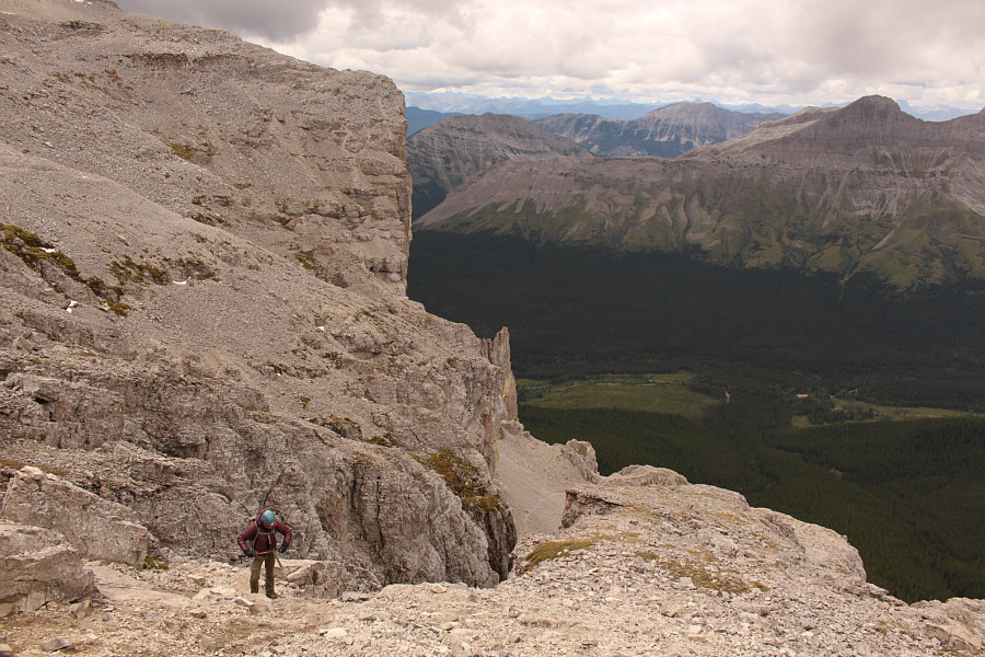 Hopefully nobody's coming up right now!