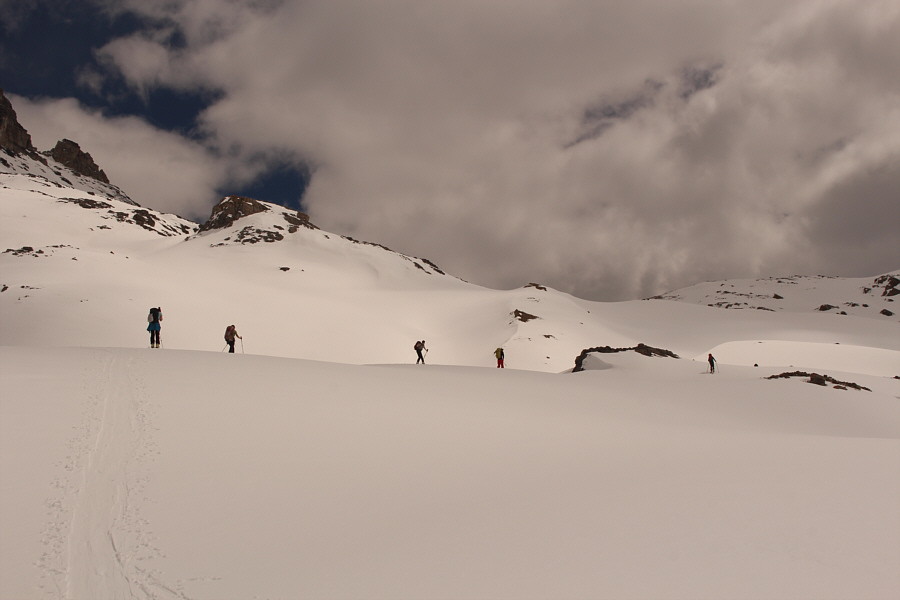 Maybe we'll do some line dancing at the col!