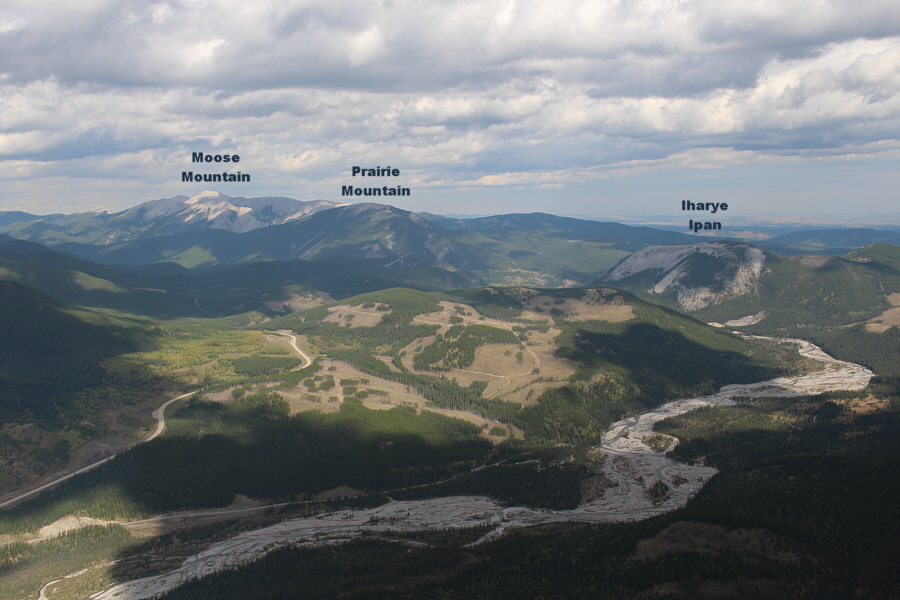 The open cut blocks look so innocuous from up here...