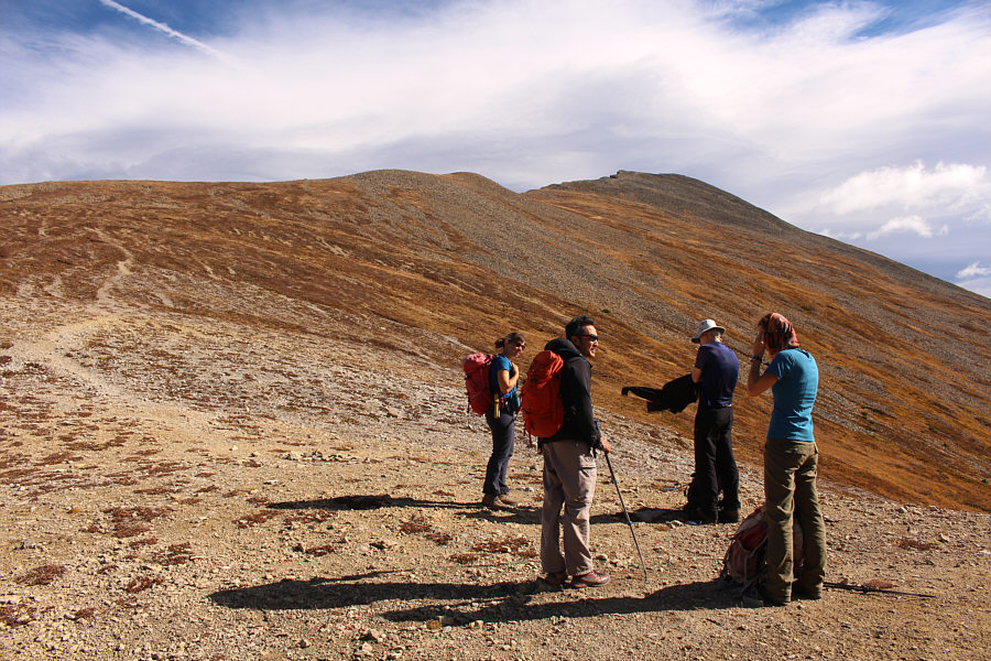 It's a bit cool up here with the wind.