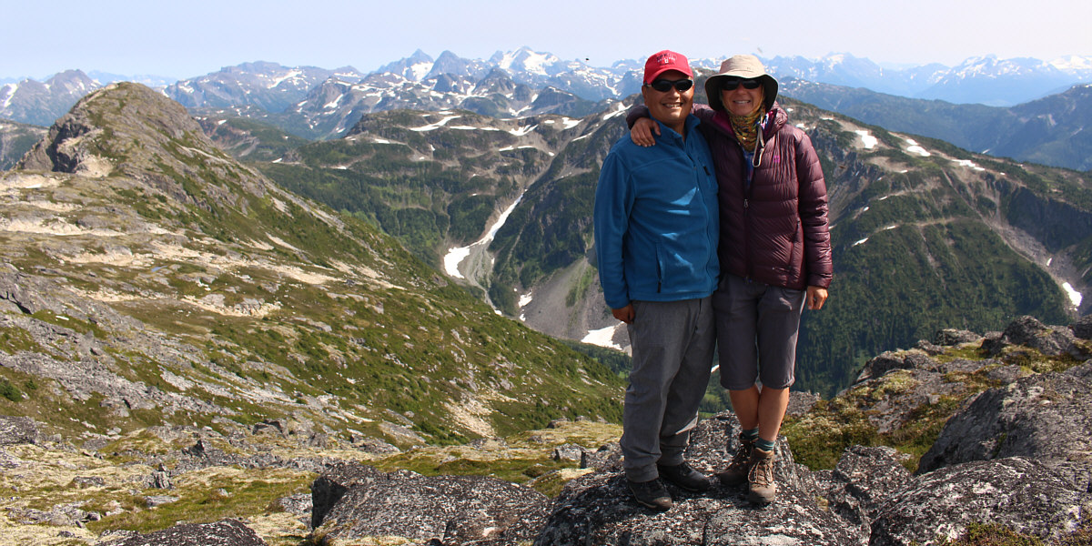 The biggest ascent of our entire road trip!