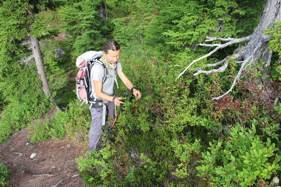 Extra fuel for the long hike out!