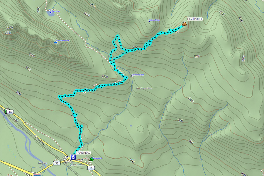 Nice alternative to Helena Ridge East Peak.