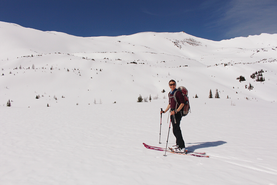 We have yet to experience good ski conditions here...