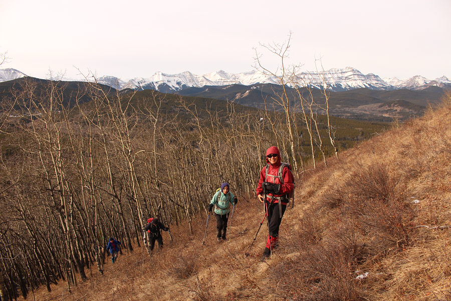 It's hard to believe how little snow there is here near the end of November.