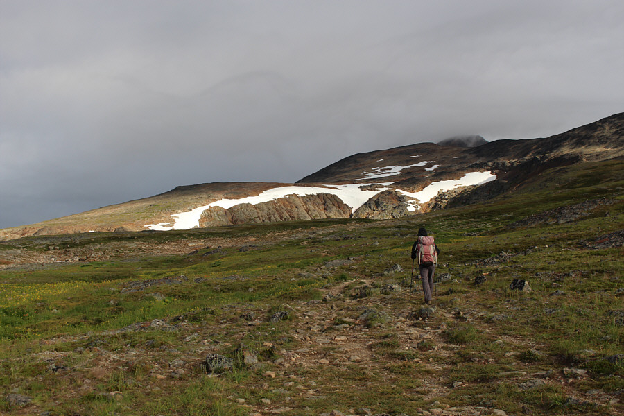 The temperature was perfect for hiking here.