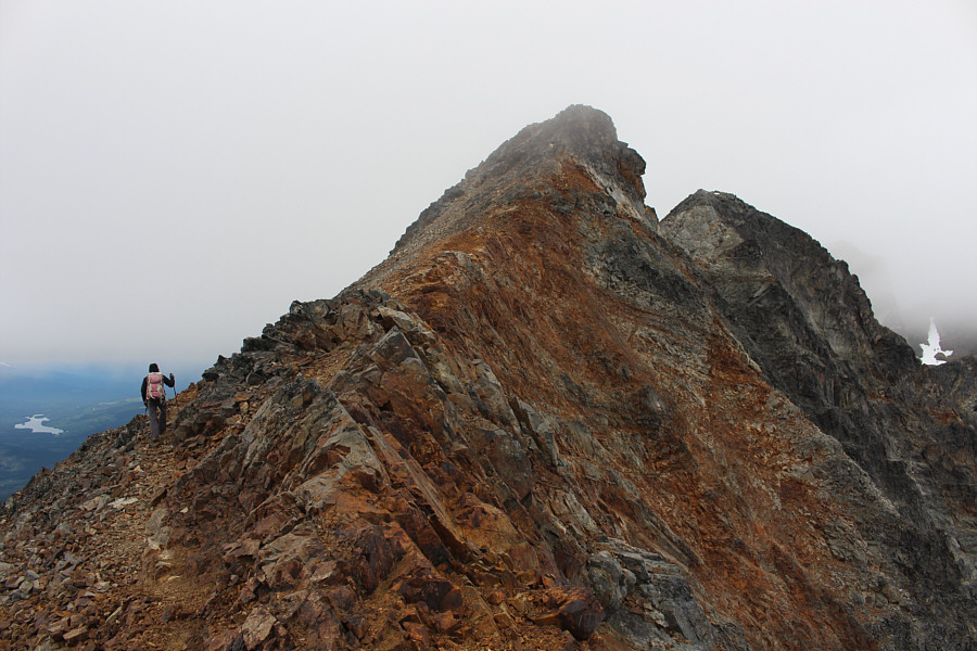 Not a place to be if snow is present!