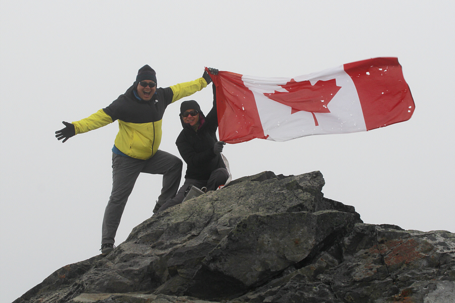 Not the true summit...doh!