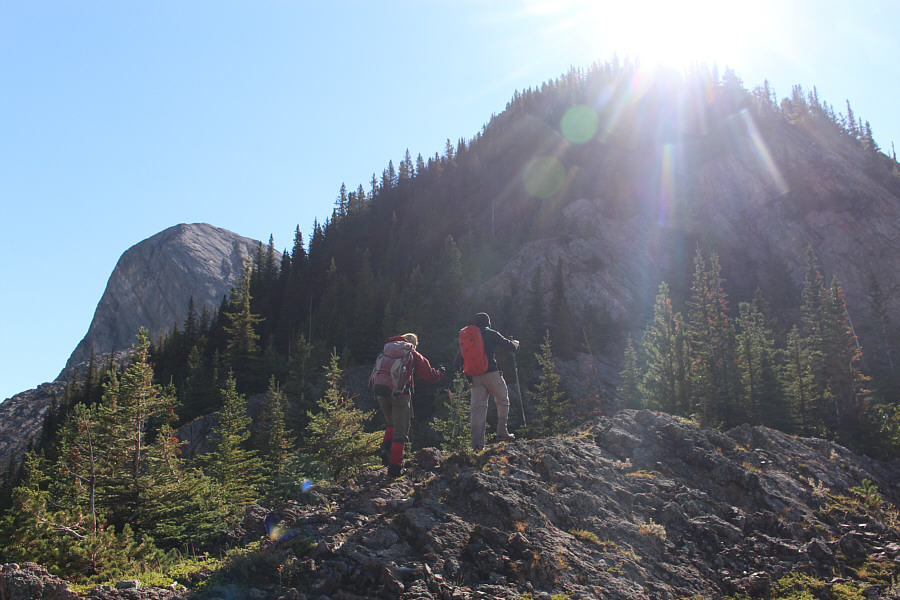 This ridge is more interesting than I remember!