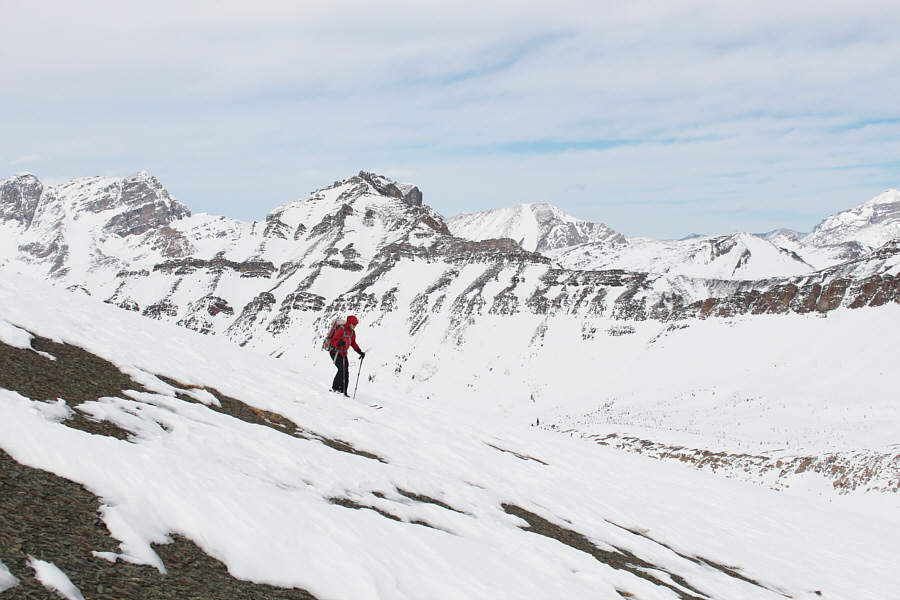 Yikes! Hard to believe this was even skiable!