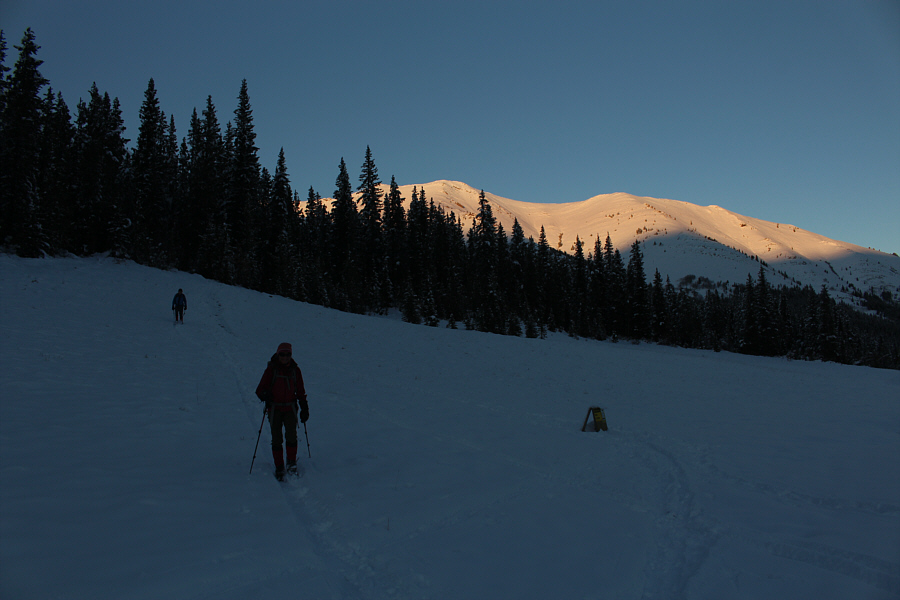 It wasn't really this dark when we got back.