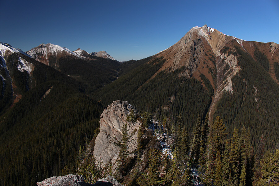 The knob in the foreground might be unclimbed...