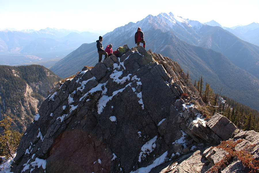 I think Asieh is feeling a little queasy up here...