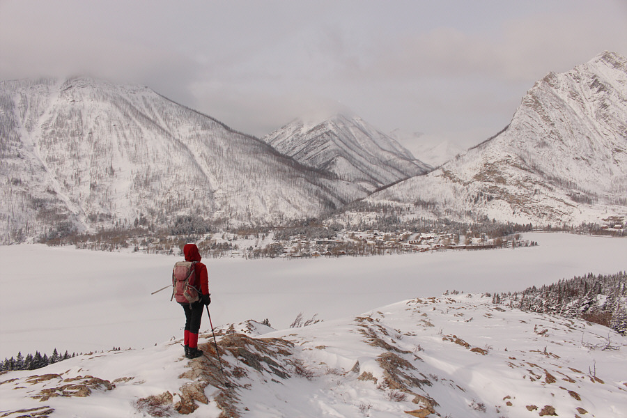 It's like a ghost town in winter!