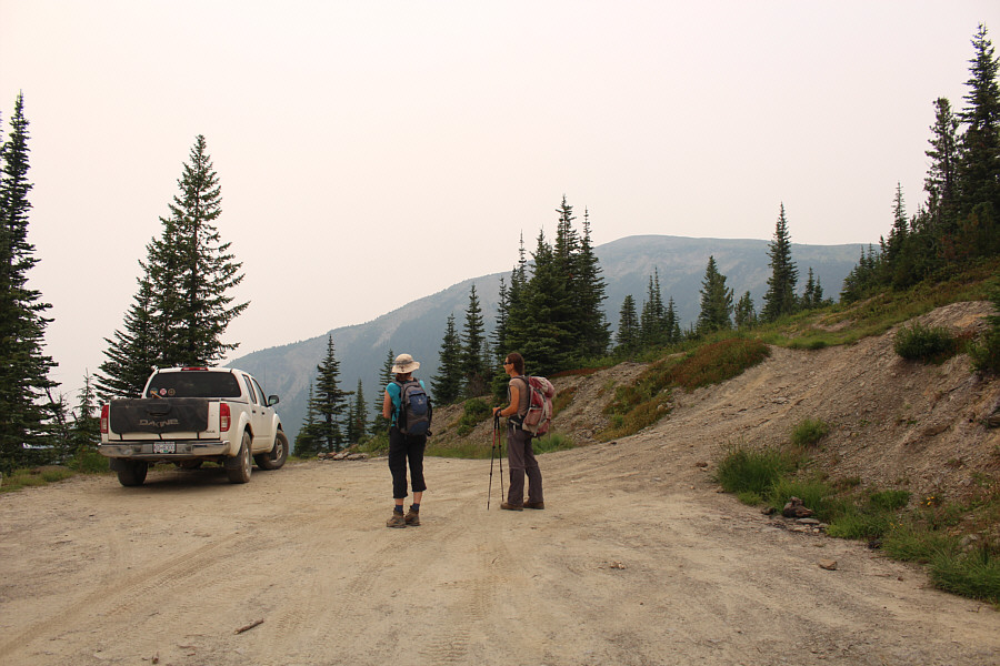 It's a shame that we couldn't drive up to here.