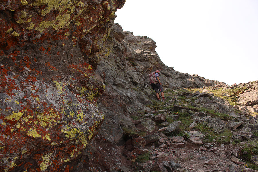 It's like a secret passage to the summit!