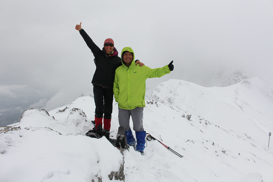 A rarity to have the summit all to ourselves!