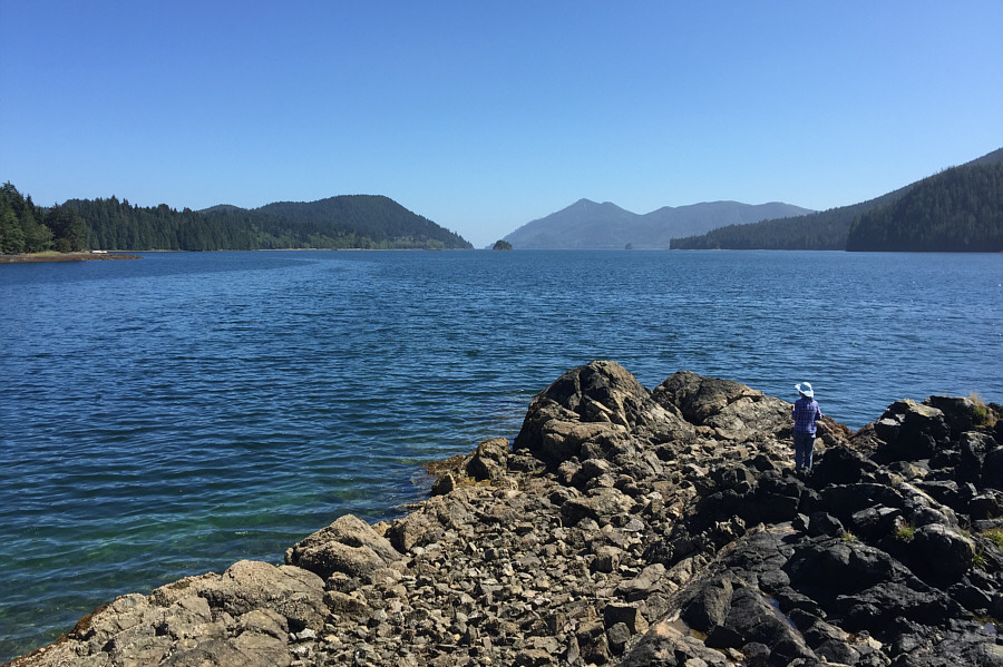 Too bad we didn't have a boat!