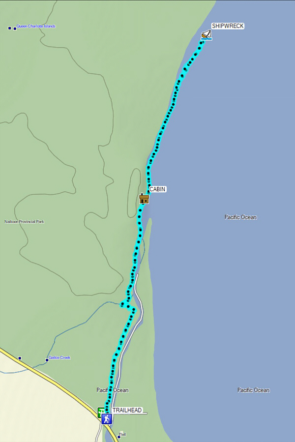 Possibly one of the most popular hikes in Haida Gwaii.