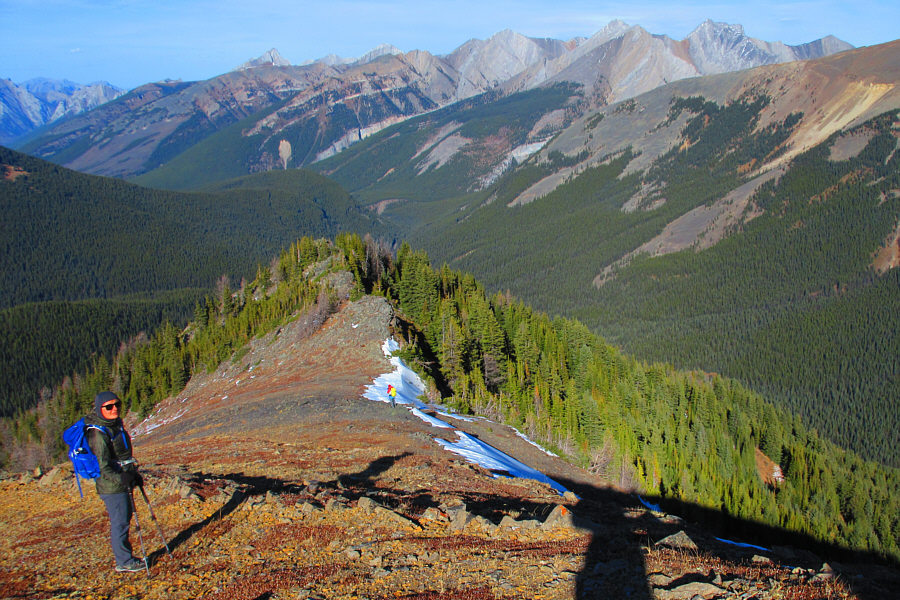 We're waiting while Marta flirts with some hunters!