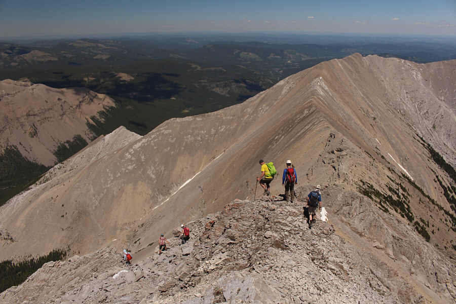 We should have gone back the way we came!