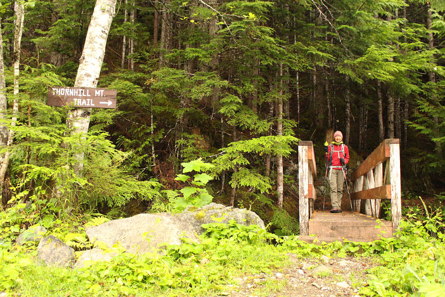 Actually, she is always enthusiastic about hiking anywhere!