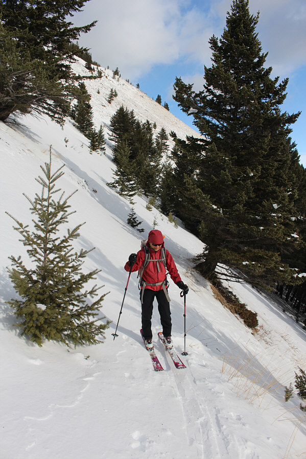 Most dangerous slope of the day.