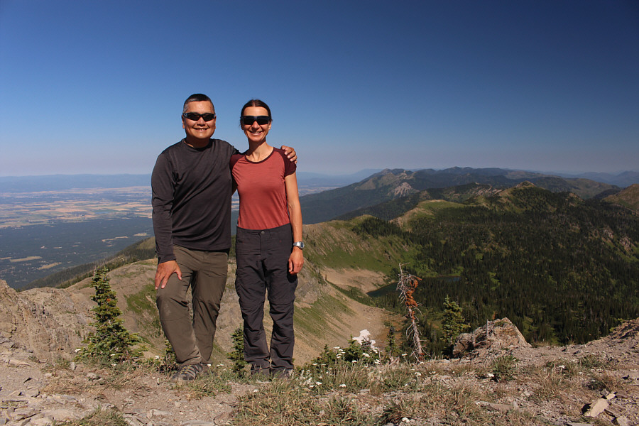 Our first summit of this road trip!