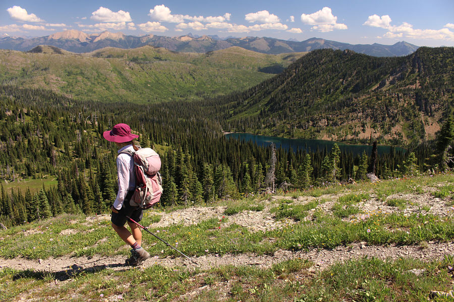 Too bad since it's one of the largest lakes in Jewel Basin.