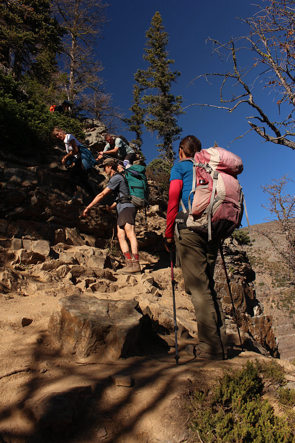 It's like the Hillary Step!
