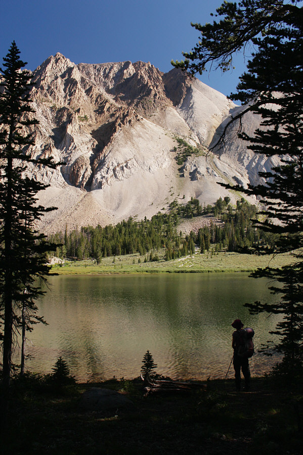 Time to set up camp and eat lunch!