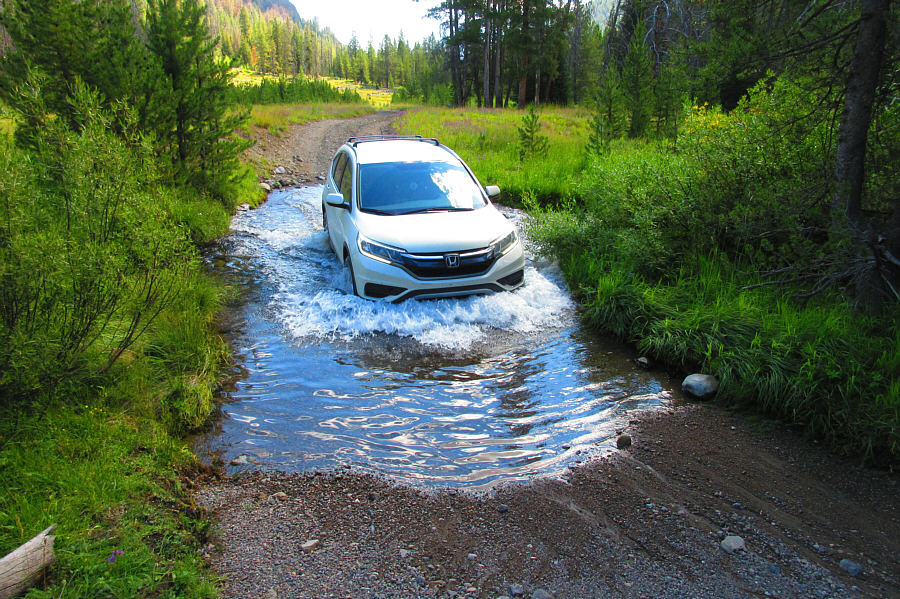 Giving my car a bath!