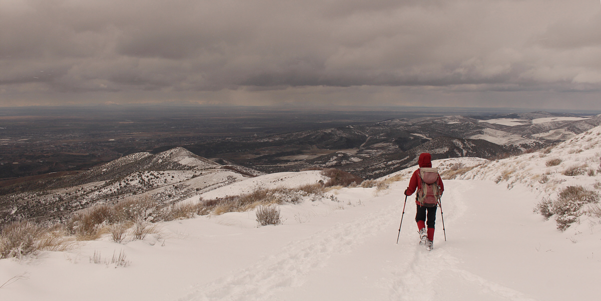 Too bad we can't see the big mountains on the horizon today.