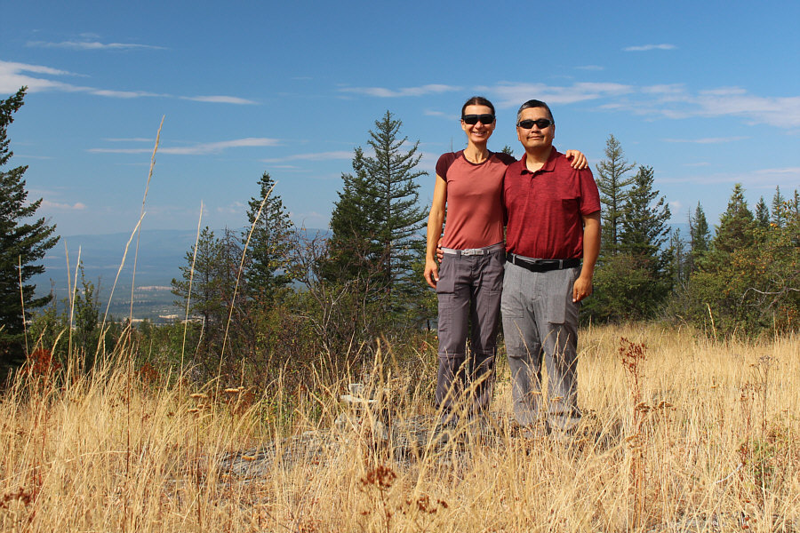 Unfortunately, the views from here are a bit disappointing.