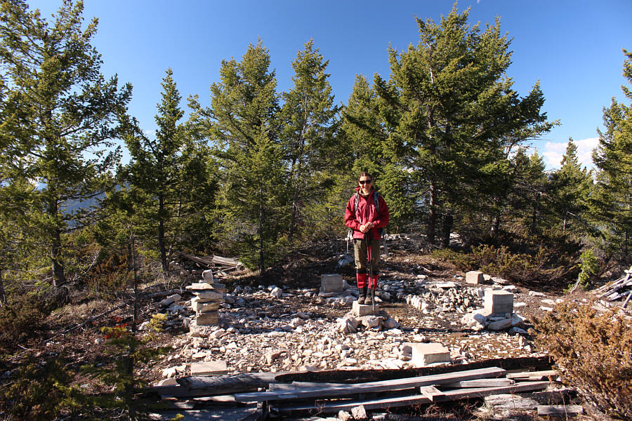 Good candidate for the world's most useless lookout location--no views!