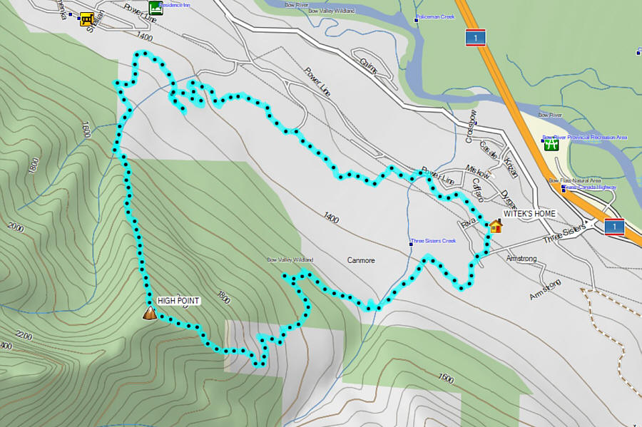 The de facto "Canmore Grind"!