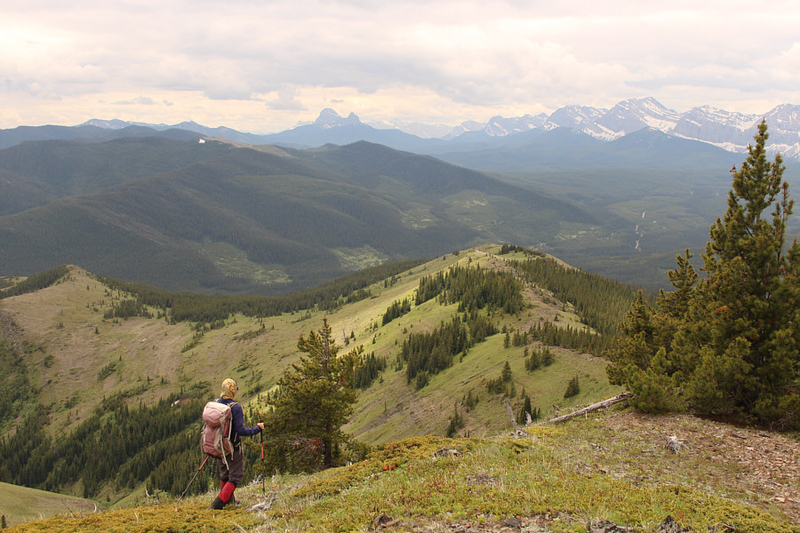 That grassy knob at far left might be worth tagging too...