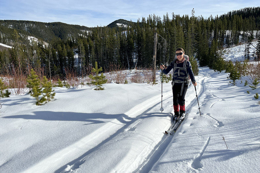 Nice to get out of the shadows of the trees.