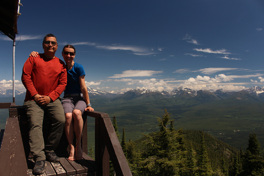 Couldn't have picked a nicer day to be up here!