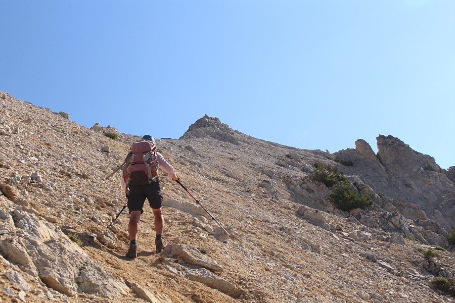 Finally, a bit of a reprieve from the steep grind!