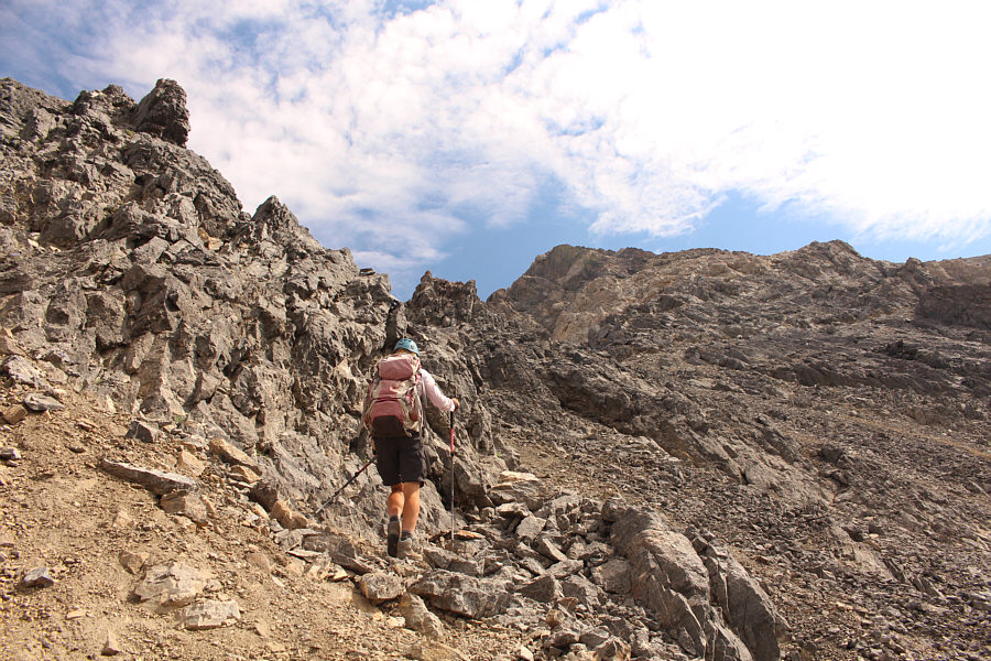 Take it one rock step at a time!