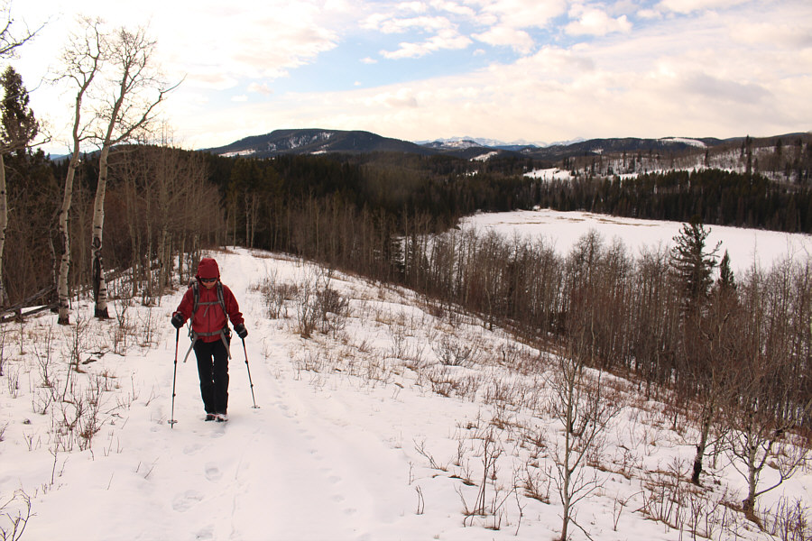 You can even spot some real mountains on the right horizon!